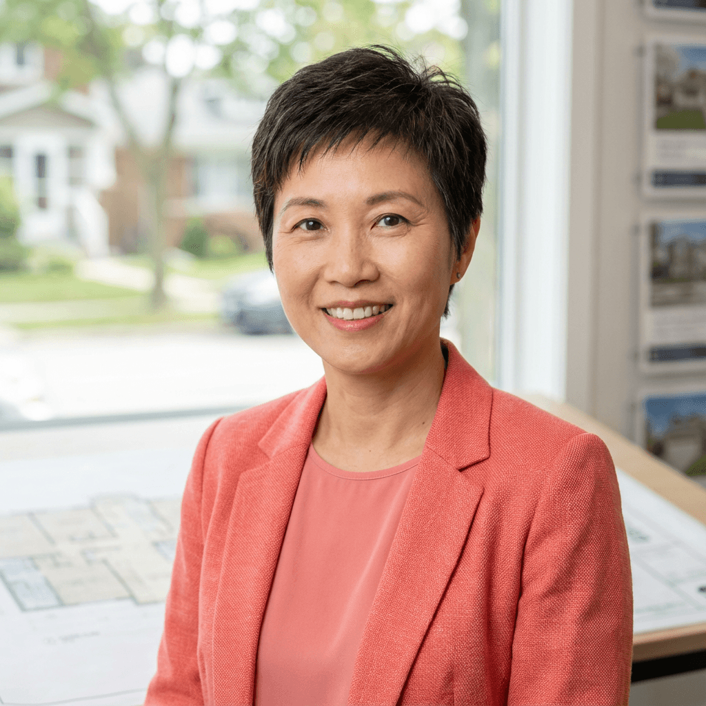 Sarah Tran at a project site